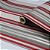 Papel de Parede Listrado Tons de Cinza e Vermelho Rolo com 10 Metros - Imagem 5