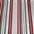 Papel de Parede Listrado Tons de Cinza e Vermelho Rolo com 10 Metros - Imagem 1