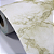 Papel Adesivo Mármore Branco com Verde Rolo com 10 Metros - Imagem 2