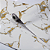 Papel Adesivo Mármore Branco e Dourado Rolo com 10 Metros - Imagem 4