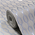 Papel de Parede Geométrico em Tom de Rose e Prata Rolo com 10 Metros - Imagem 3
