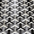 Papel de Parede Geométrico 3D em Tons de Cinza Rolo com 10 Metros - Imagem 1