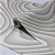 Papel de Parede Abstrato em Tons de Prata Rolo com 10 Metros - Imagem 3
