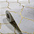 Papel de Parede Geométrico Tons de Creme e Dourado Rolo com 10 Metros - Imagem 3