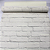 Papel de Parede Tijolinho Branco Padrão Rolo com 10 Metros - Imagem 6