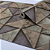 Papel de Parede Geométrico 3D Tons Terrosos Rolo com 10 Metros - Imagem 4