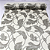 Papel de Parede Folhagens em Tons de Branco e Cinza Rolo com 10 Metros - Imagem 6