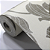 Papel de Parede Folhagens em Tons de Branco e Cinza Rolo com 10 Metros - Imagem 2
