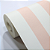 Papel de Parede Listrado Tons de Rosa e Branco Rolo com 10 Metros - Imagem 2