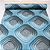 Papel de Parede Geométrico 3D Tons de Azul Rolo com 10 Metros - Imagem 6