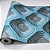 Papel de Parede Geométrico 3D Tons de Azul Rolo com 10 Metros - Imagem 7