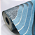 Papel de Parede Geométrico 3D Tons de Azul Rolo com 10 Metros - Imagem 2