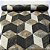 Papel de Parede Geométrico 3D Tons Quentes Rolo com 10 Metros - Imagem 5