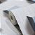 Papel de Parede Geométrico 3D Tom de Azul Claro Rolo com 10 Metros - Imagem 3