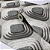 Papel de Parede Geométrico 3D em Tons de Cinza Rolo com 10 Metros - Imagem 4