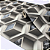 Papel de Parede Geométrico 3D Tons Escuros  Rolo com 10 Metros - Imagem 3