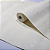 Papel de Parede Texturizado Tom de Dourado e Branco Rolo com 10 Metros - Imagem 4