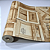 Papel de Parede Caixotes de Madeiras Rolo com 10 Metros - Imagem 7