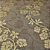 Papel de Parede Floral Tons de Dourado e Marrom Rolo com 10 Metros - Imagem 1