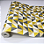 Papel de Parede Geométrico Tons de Amarelo e Preto Rolo com 10 Metros - Imagem 7