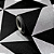 Papel de Parede Geométrico Tom de Prata e Preto Rolo com 10 Metros - Imagem 3