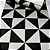 Papel de Parede Geométrico Tom de Prata e Preto Rolo com 10 Metros - Imagem 5