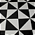 Papel de Parede Geométrico Tom de Prata e Preto Rolo com 10 Metros - Imagem 1