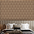 Papel de Parede Arabesco Tom de Marrom Rolo com 10 Metros - Imagem 2