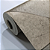Papel de Parede Geométrico 3D Tons Terrosos Rolo com 10 Metros - Imagem 2