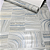 Papel de Parede Abstrato Tons de Azul Rolo com 10 Metros - Imagem 6