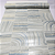 Papel de Parede Abstrato Tons de Azul Rolo com 10 Metros - Imagem 7