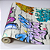 Papel de Parede Grafite Colorido Rolo com 10 Metros - Imagem 3