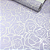 Papel de Parede Floral Tom de Lilás com Brilho Rolo com 10 Metros - Imagem 6