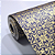 Papel de Parede Geométrico Tons de Azul e Dourado Rolo com 10 Metros - Imagem 2