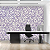 Papel de Parede Folhagens Tons de Bege e Roxo Rolo com 10 Metros - Imagem 4