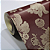 Papel de Parede Floral Vermelho Bordô com Dourado Rolo com 10 Metros - Imagem 6