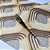 Papel de Parede Geométrico 3D Tons de Bege Rolo com 10 Metros - Imagem 6