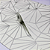 Papel de Parede Geométrico Tons de Branco e Prata Rolo com 10 Metros - Imagem 6