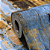 Papel de Parede Rústico em Tons de Azul Rolo com 10 Metros - Imagem 3