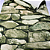 Papel de Parede Pedras em Tons de Verde Rolo com 10 Metros - Imagem 4