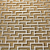 Papel de Parede Geométrico Tons de Dourado Rolo com 10 Metros - Imagem 1