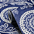 Papel de Parede Mandala em Tom de Azul Rolo com 10 Metros - Imagem 3