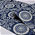 Papel de Parede Mandala em Tom de Azul Rolo com 10 Metros - Imagem 4