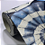 Papel de Parede Guarda-chuva em Tom de Azul Rolo com 10 Metros - Imagem 2