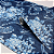 Papel de Parede Floral em Tom de Azul Escuro Rolo com 10 Metros - Imagem 5