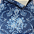 Papel de Parede Floral em Tom de Azul Escuro Rolo com 10 Metros - Imagem 7