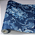 Papel de Parede Floral em Tom de Azul Escuro Rolo com 10 Metros - Imagem 3