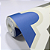 Papel de Parede Geométrico Tons de Azul e Cinza Rolo com 10 Metros - Imagem 2