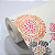 Papel de Parede Floral Tons de Rosa e Laranja Rolo com 10 Metros - Imagem 2
