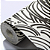Papel de Parede Abstrato em Preto e Branco Rolo com 10 Metros - Imagem 2